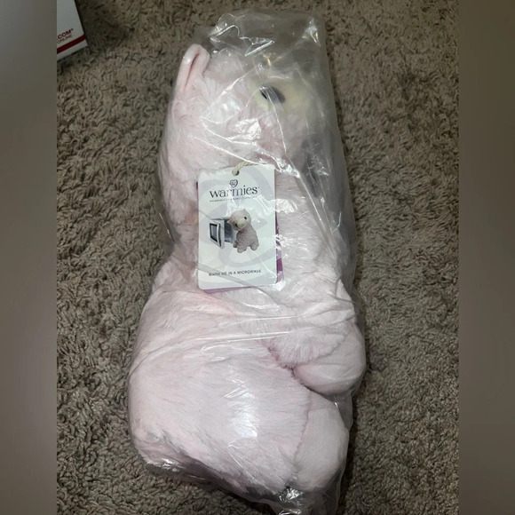 NWT Warmies Pink Llama Scented Plush - Picture 5 of 5